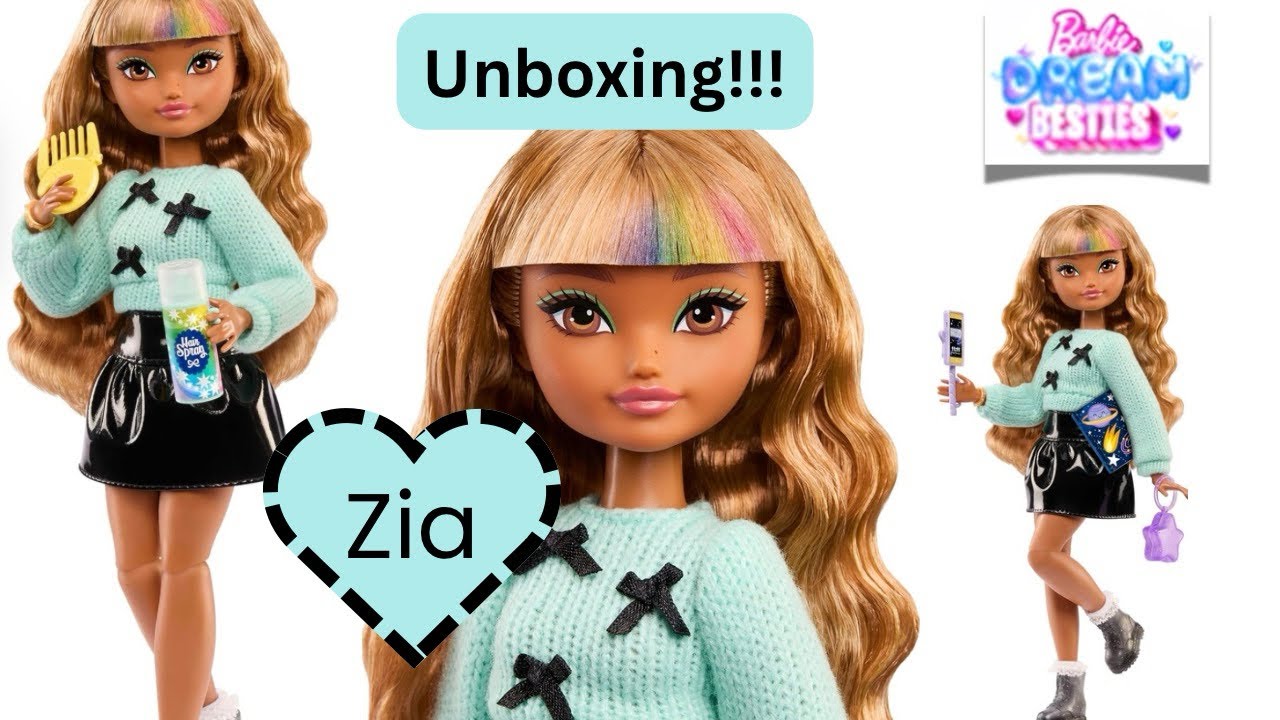 UNBOXING Barbie Dream Besties Zia Doll *adult collector*
