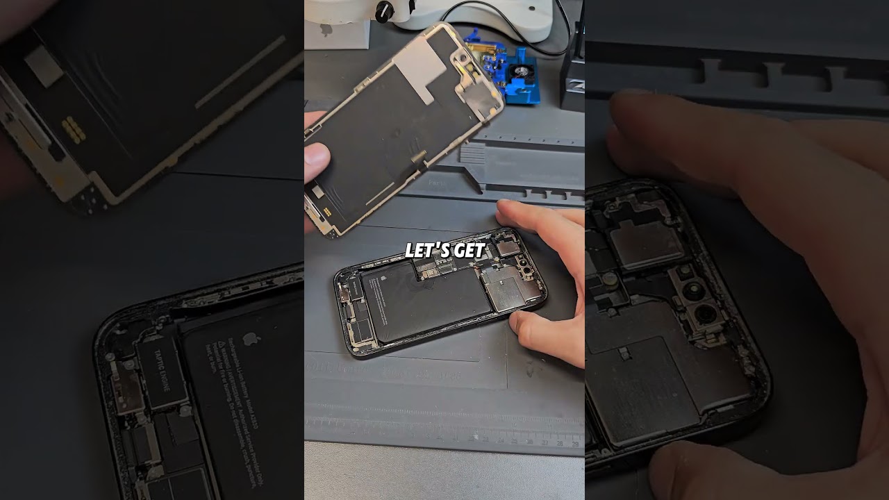 iPhone 14 Pro Max Battery Replacement #iphone #phonerepair #14promax