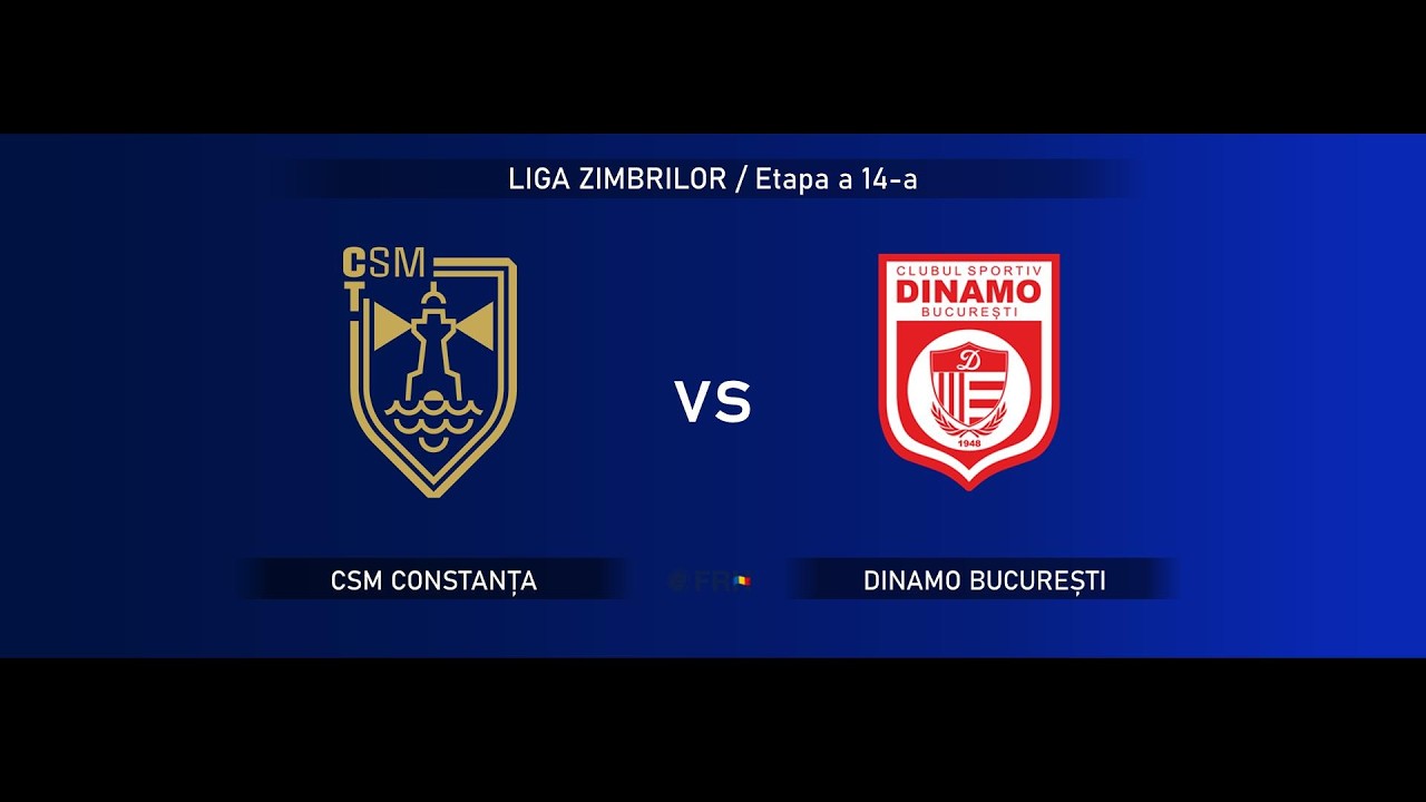 Liga Zimbrilor, Etapa a 14-a: CSM Constanța - CS Dinamo București