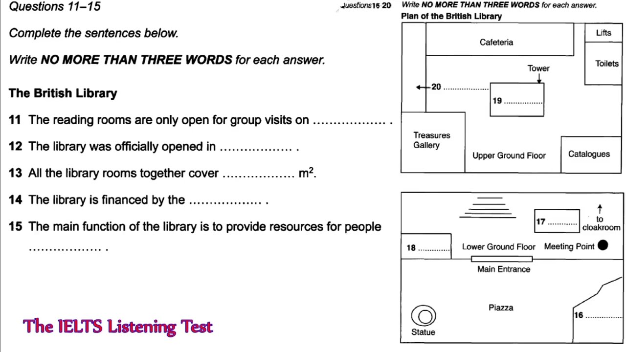 IELTS PRACTICE TEST 2024 Latest with Answers