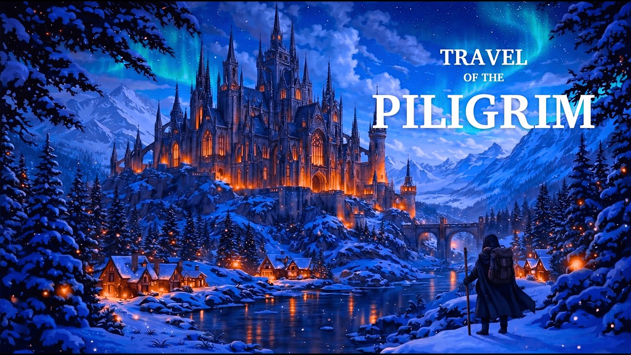 Medieval Music for Focus & Calm | ❄️A Pilgrim at the Snowy Keep ❄️