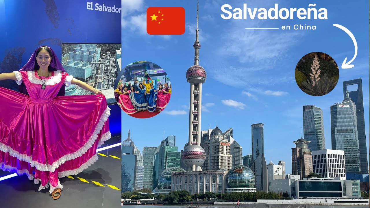 Bailando folklore salvadoreño en China~Librerías en Shanghai 📚🥸💃🏻BECAS CHINAS CSC ✨
