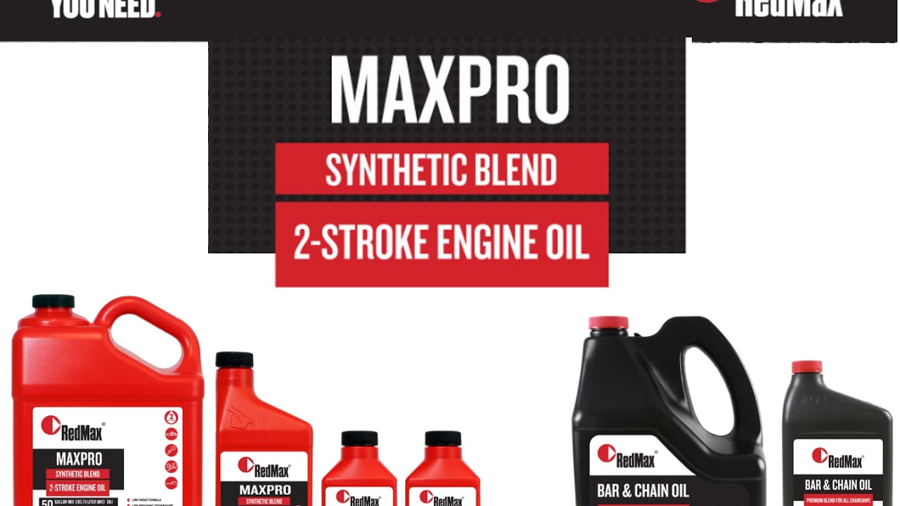 RedMax 2 Stroke Engine Oil and Pre Mix Fuel