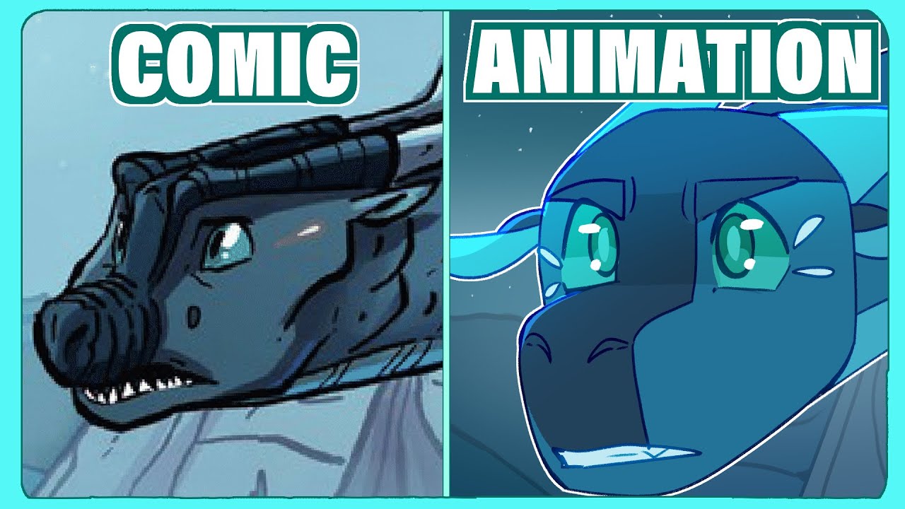 Animating A Comic Page from Wings of Fire (Part 2)