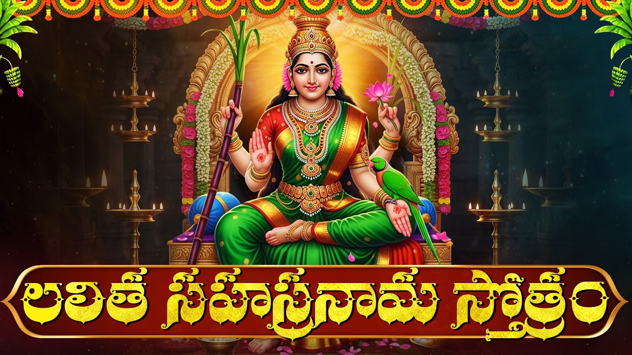 శుక్రవారం లలితా సహస్రనామం వింటే మీ అప్పులు తీరిపోయి ధనవంతులౌతారు | Sri Lalitha Sahasranamam