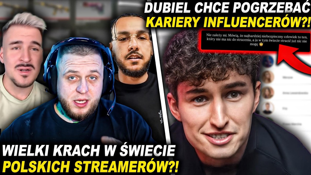 MARCIN DUBIEL ZNISZCZY KARIERY INFLUENCERÓW?! (MERGHANI, GONCIARZ, REZIGIUSZ, MINI MAJK)