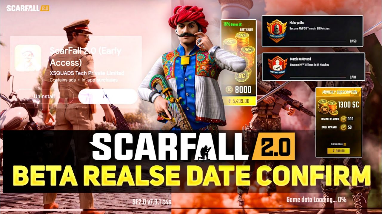 Scarfall 2.0 Beta Launch Date || Scarfall 2.0 Beta Registration | Scarfall 2.0 Confirm Realse Date