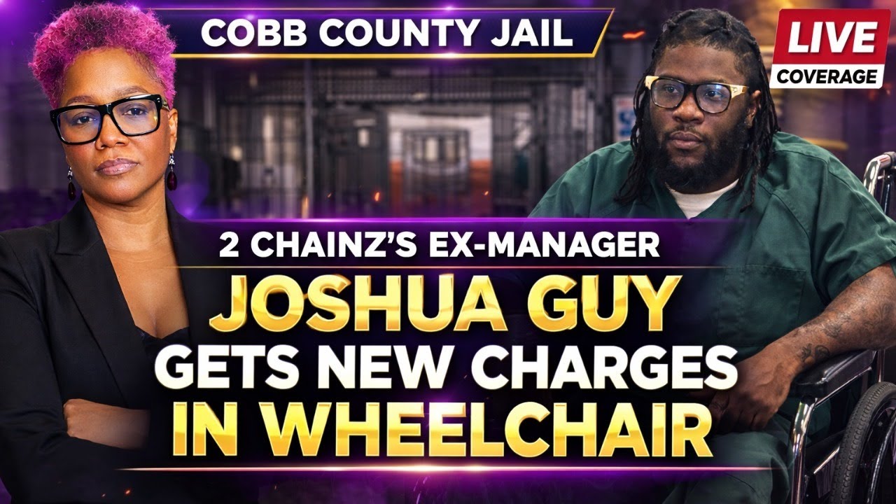 Joshua Guy Gets NEW Charges in Wheelchair | 2 Chainz Ex-Manager | Cobb County Jail Update