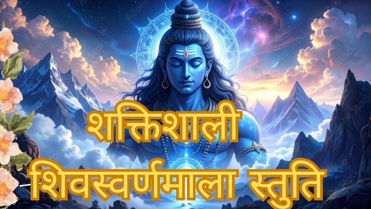 शिवस्वर्णमाला स्तुति | Divine Shiva Stotram | 10 Minute Peaceful Mahadev Chant
