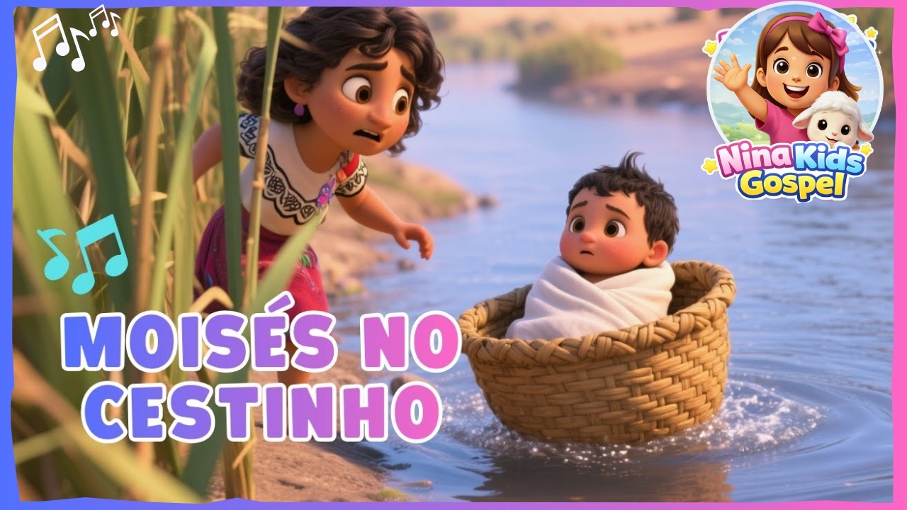 Moisés no Cestinho | Música Gospel Infantil 🎶