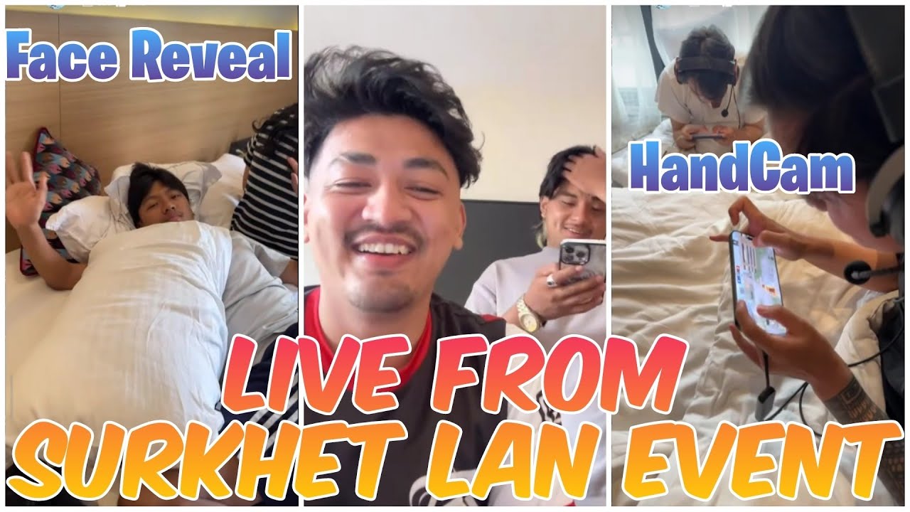 T2K RULZOG LIVE FROM SURKHET LAN ❤️ NEPALI PRO PLAYERS FACE REVEAL & HANDCAM 🤯 - GAURABYT #rulzog