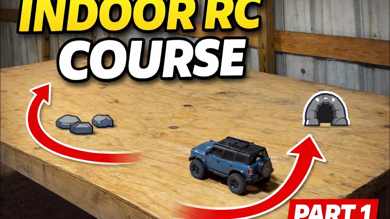 Building a 1/18th Scale Indoor Crawler Course BUDGET FRIENDLY | Part 1