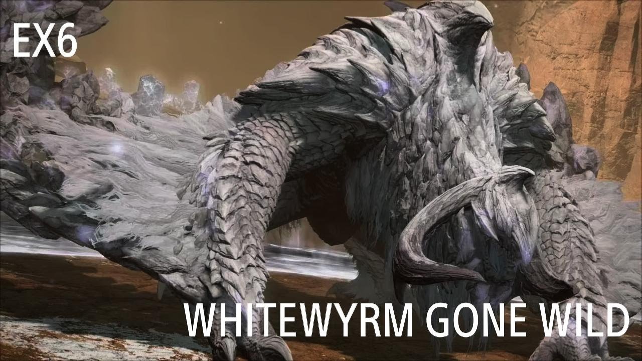 FFXIV DT EX6 WHITEWYRM GONE WILD