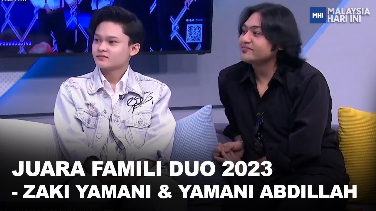 Juara Famili Duo 2023 - Zaki Yamani & Yamani Abdillah | MHI (8 Februari 2023)