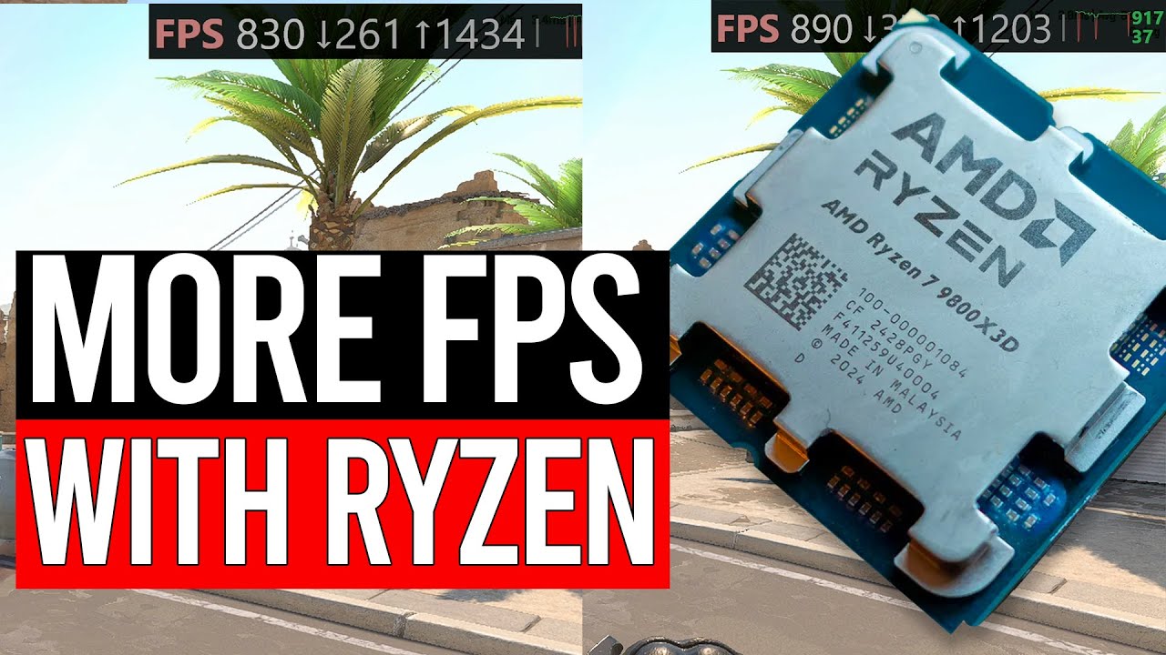 Получите больше FPS с Ryzen! Руководство по настройке параметров для одного CCD и CPU.