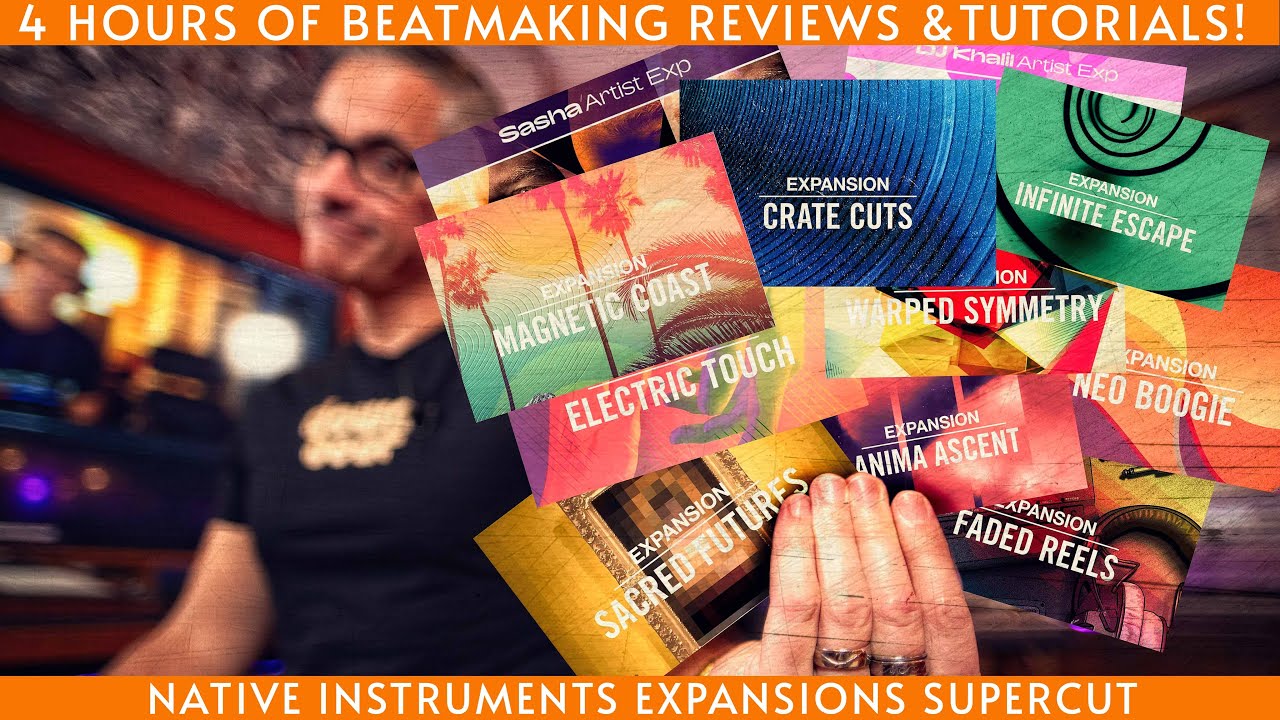 4 Hours of Hip-hop & Lo-fi beatmaking expansion reviews and tutorials! Huge SoS sale on now.