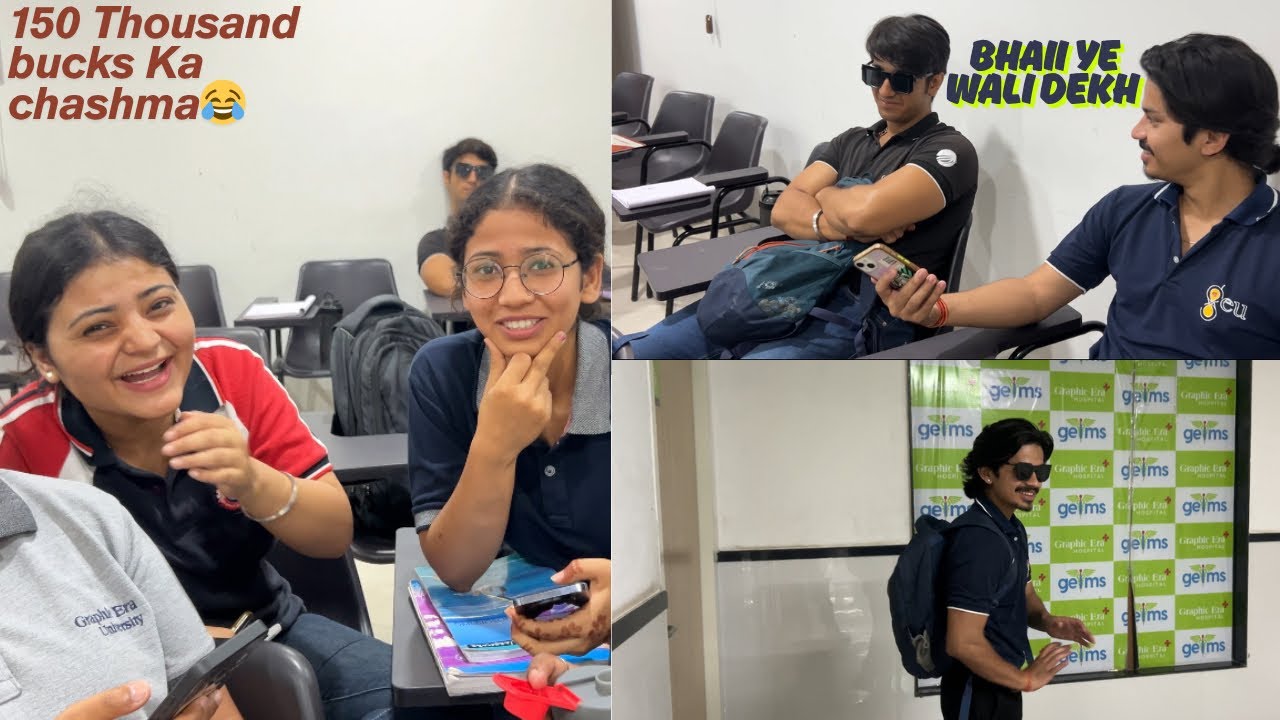 150 Thousand bucks ka Chashma phenke Gye College 🚨😱🥵||Dehradun|| GEIMS…..