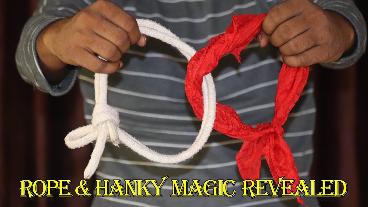 रुमाल se jadu | handkerchief magic revealed | Learn Rope Magic - Episode 22