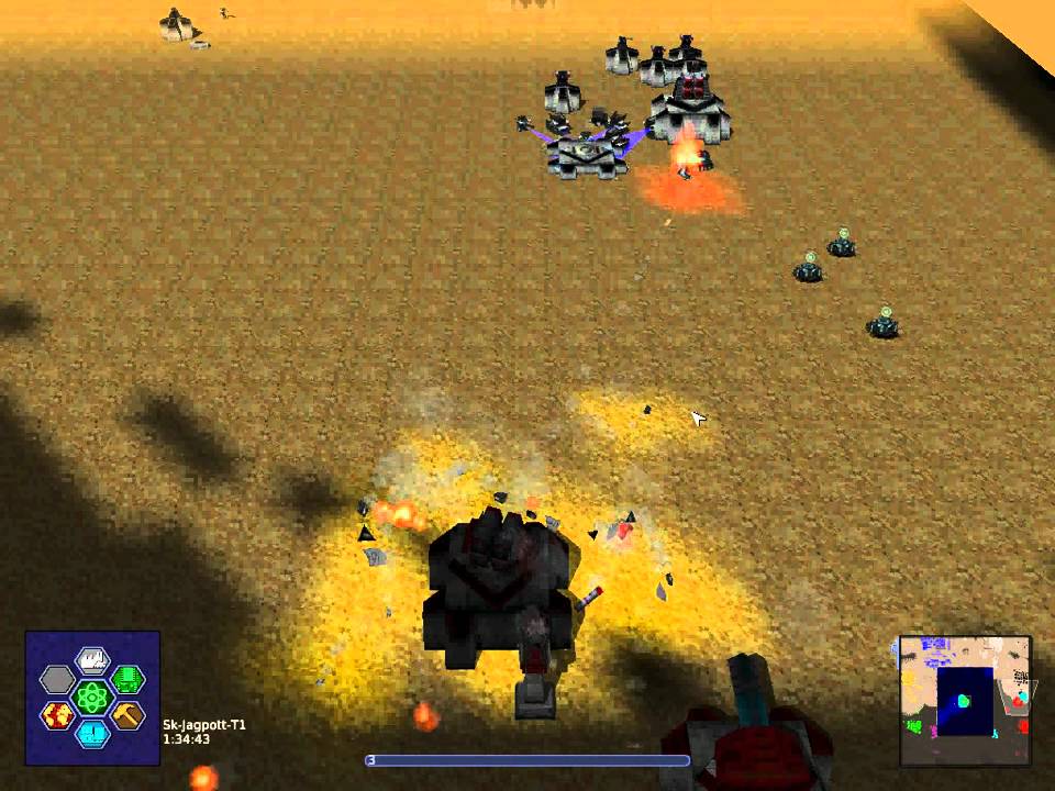 Warzone 2100 - Dydo fight Fortress.avi