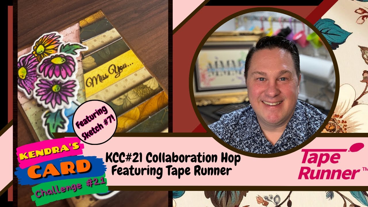 TapeRunner x KCC21 Collaboration Hop | Using Tape Runner to layer and assemble your cards!