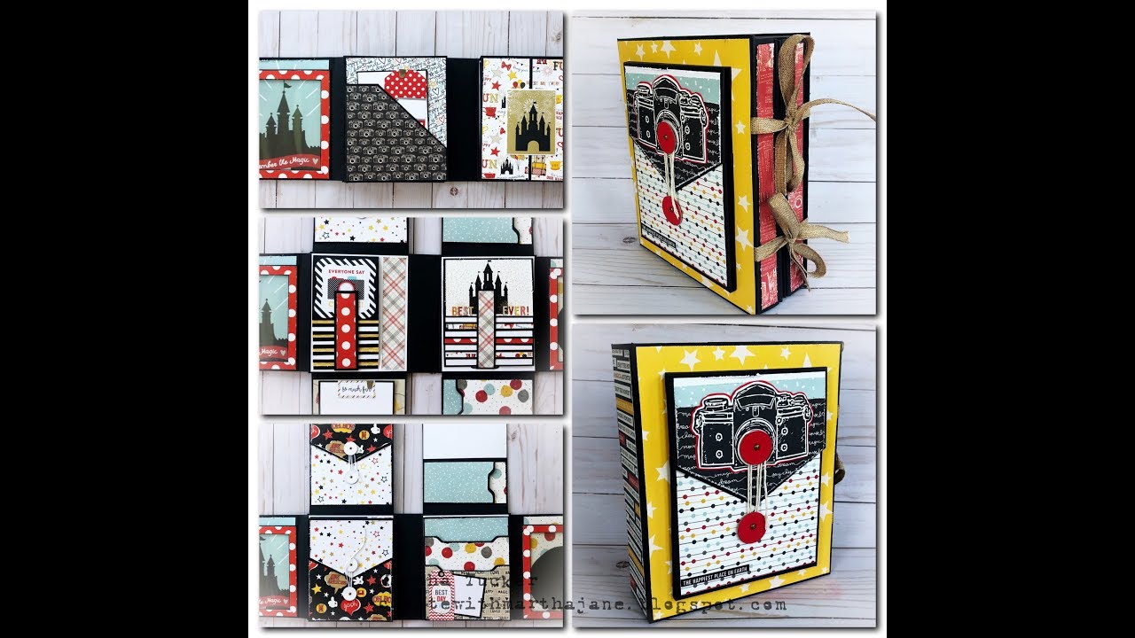 Disney Themed Folio Album Walk Thru