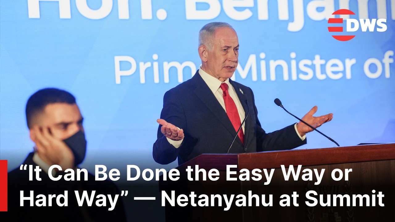 FULL REMARKS: Israeli PM Netanyahu Warns Iran, Hamas, Rising Anti-Semitism at Jerusalem Summit |AC1E