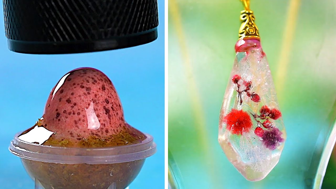 DIY Resin Jewelry and Fun Spring Crafts