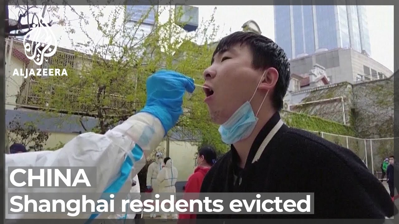 Shanghai residents evicted as quarantine centres open