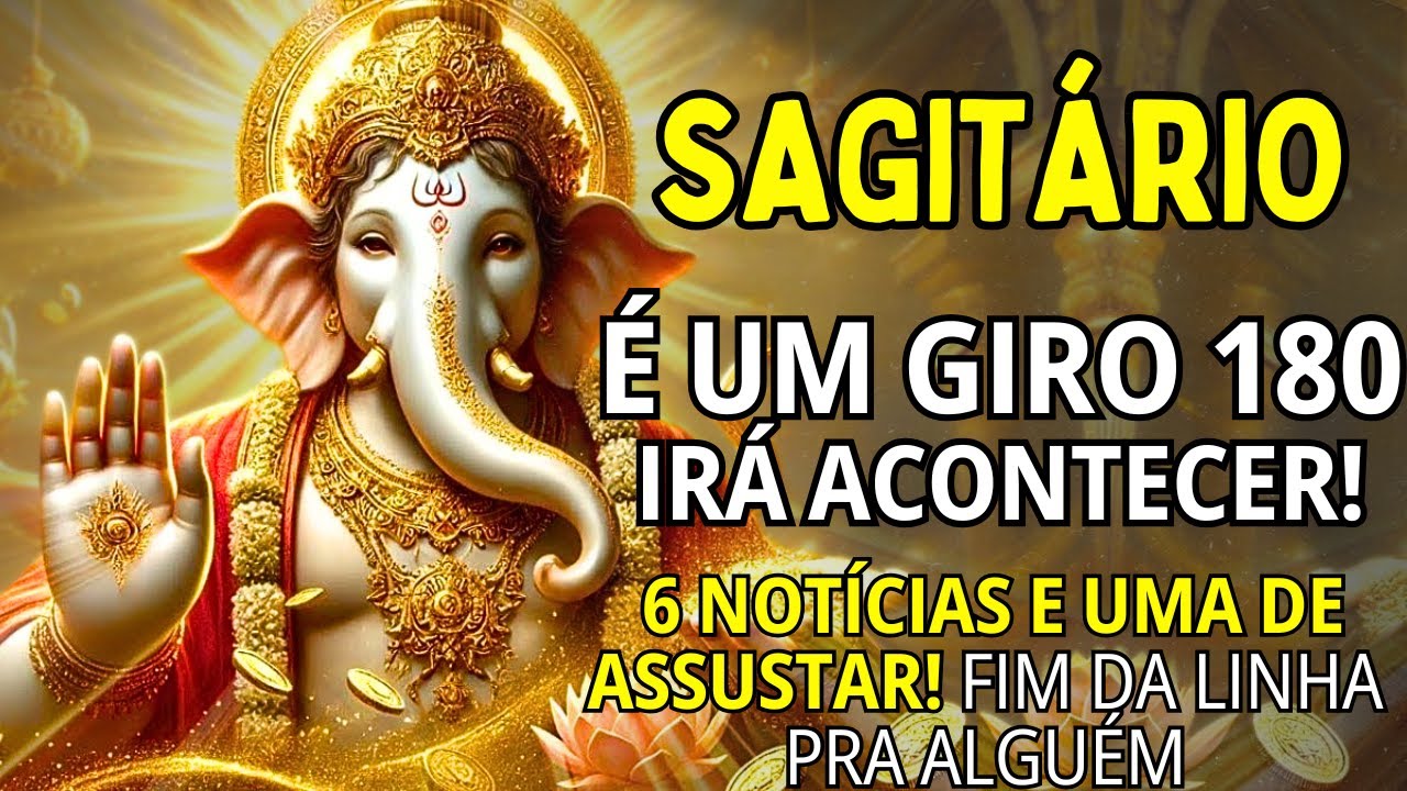 SAGITÁRIO ♐UM GIRO IRÁ ACONTECER! UM DESENCARDO TE PROTEGENDO😱 FIM DA LINHA PRA ALGUÉM🔥 MÉDIUNS em⚠️