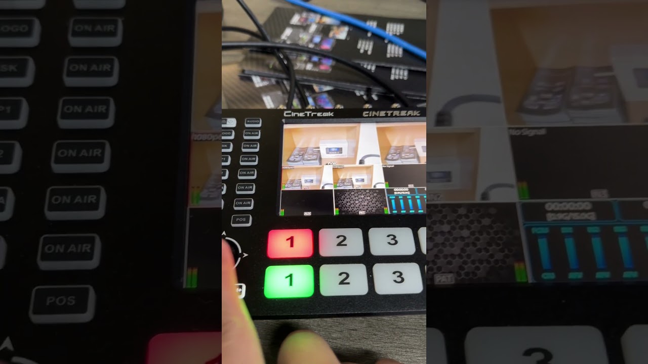 How to control your PTZ camera via Cinetreak video switcher  #videoswitcher #videomixer #cinetreak