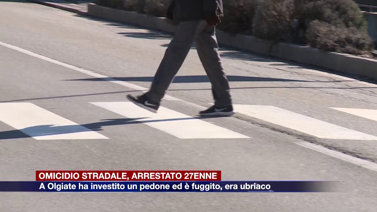 Etg - Omicidio stradale, arrestato 27enne. Ha investito un pedone a Olgiate ed è fuggito