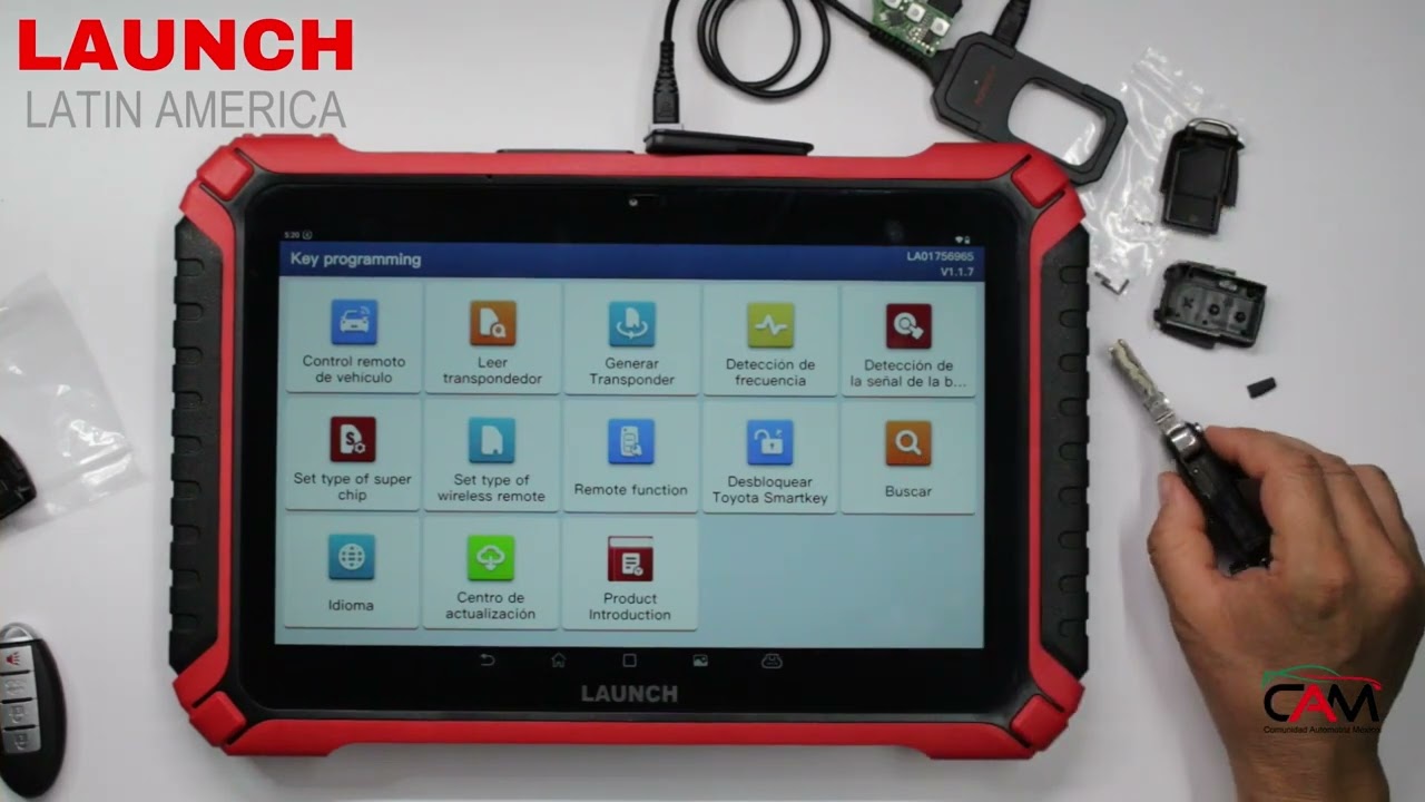 LO NUEVO DE LAUNCH: ¿CÓMO FUNCIONA EL X-431 KEY PROGRAMMER? | Con Soporte Técnico LAUNCH LATAM