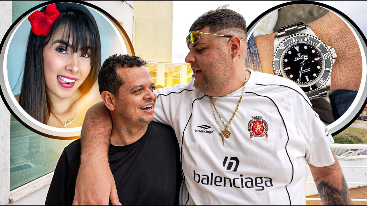 DEI UM ROLEX DE 90 MIL REAIS PARA O MARCELINHO JHONSON E REALIZEI O SONHO DELE! [MAUMAUZK]