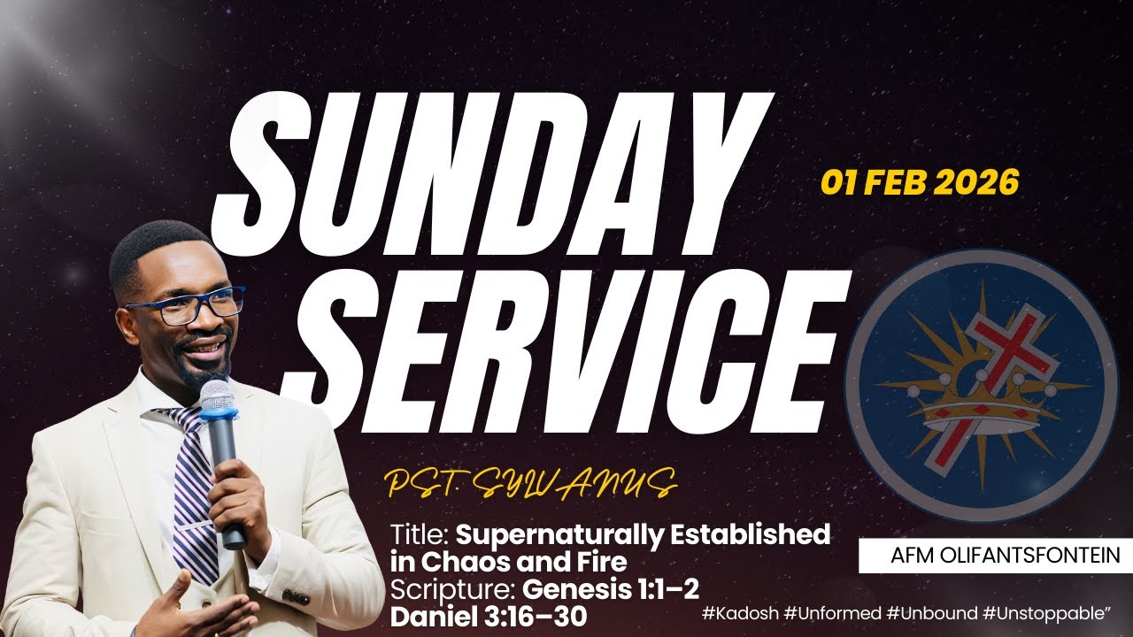 Sunday 01 February 2026 Sunday Service with Pst. Sylvanus Mashavave