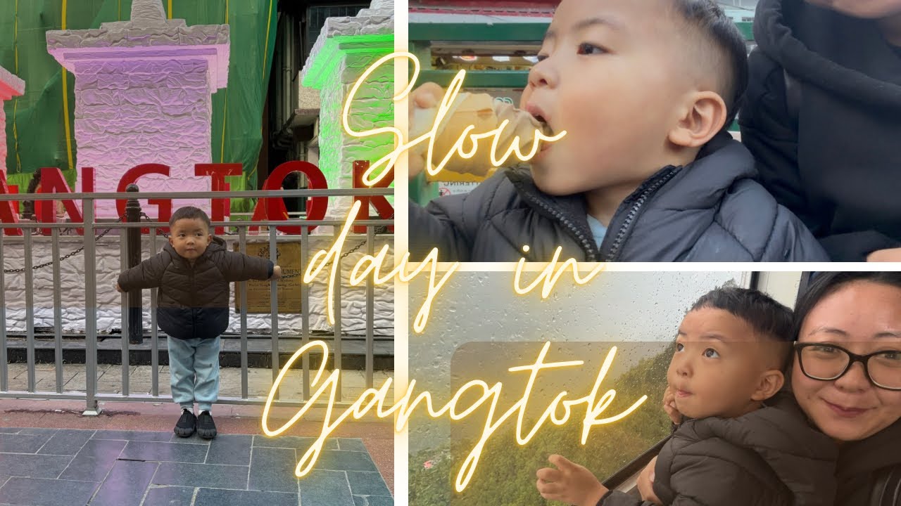 GANGTOK WITH BABY | Ropeway, Arcade Games & baby day out 