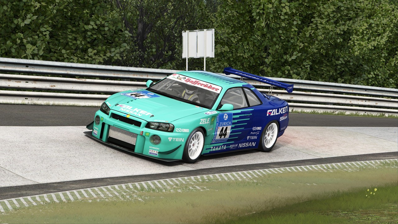 Assetto Corsa - Nissan Skyline GTR R34 N24h (Guerilla Mods) - Nordschleife Turist