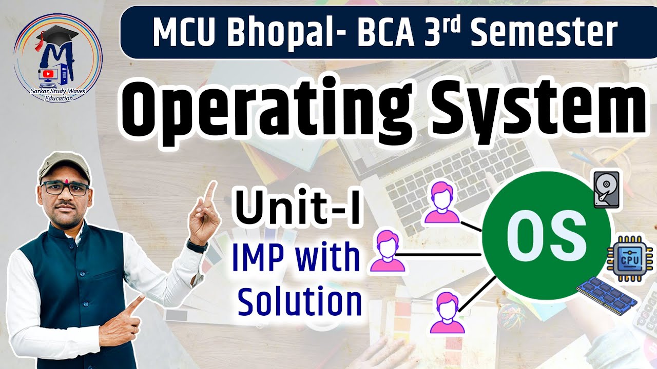 Operating System Unit-1 IMP Questions | BCA 3rd & MSc CS 3rd Sem | Exam Oriented