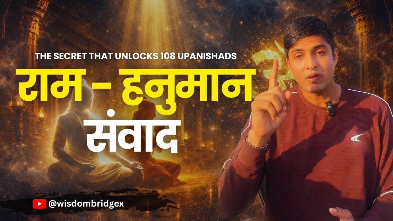 राम ने हनुमान को Moksha का असली Secret क्या बताया? | 108 Upanishads Decoded | मुक्तिका उपनिषद” #ram