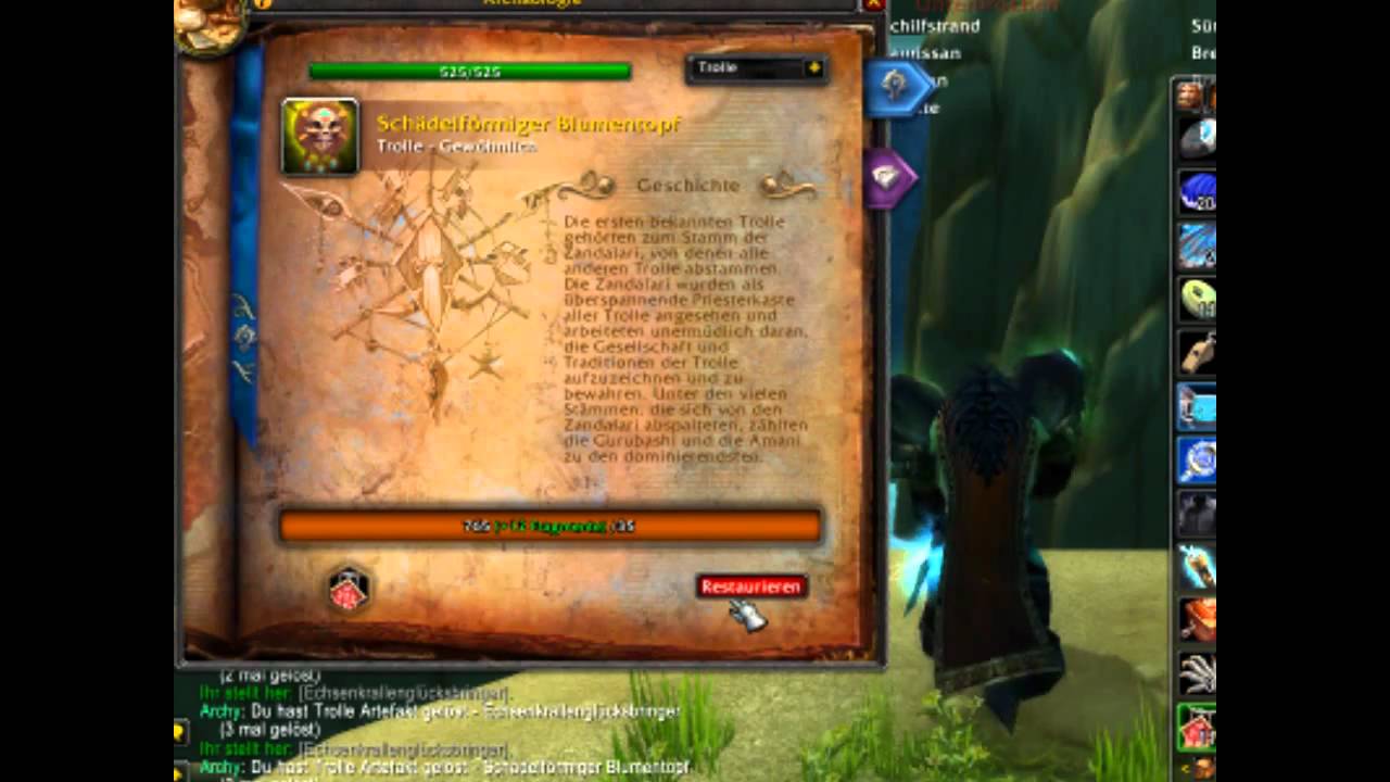 WoW Cataclysm: [Archeology] Zin'rokh, Destroyer of Worlds  :(