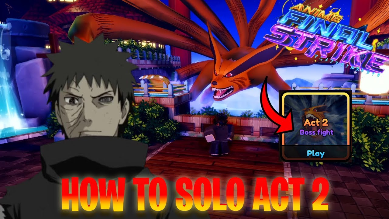 EASY Solo Method for NEW Act 2 Tailed Beast Raid - Anime Final Strike