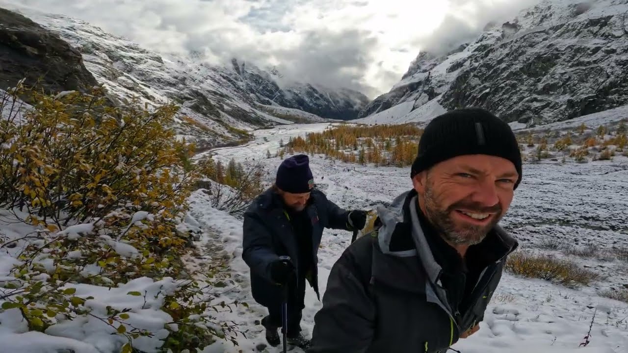 Le glacier noir hiver GoPro