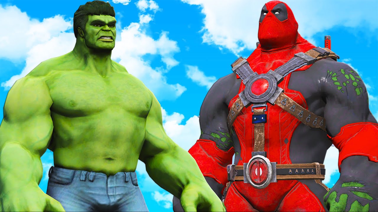 HULK vs HULK-POOL | EPIC BATTLE