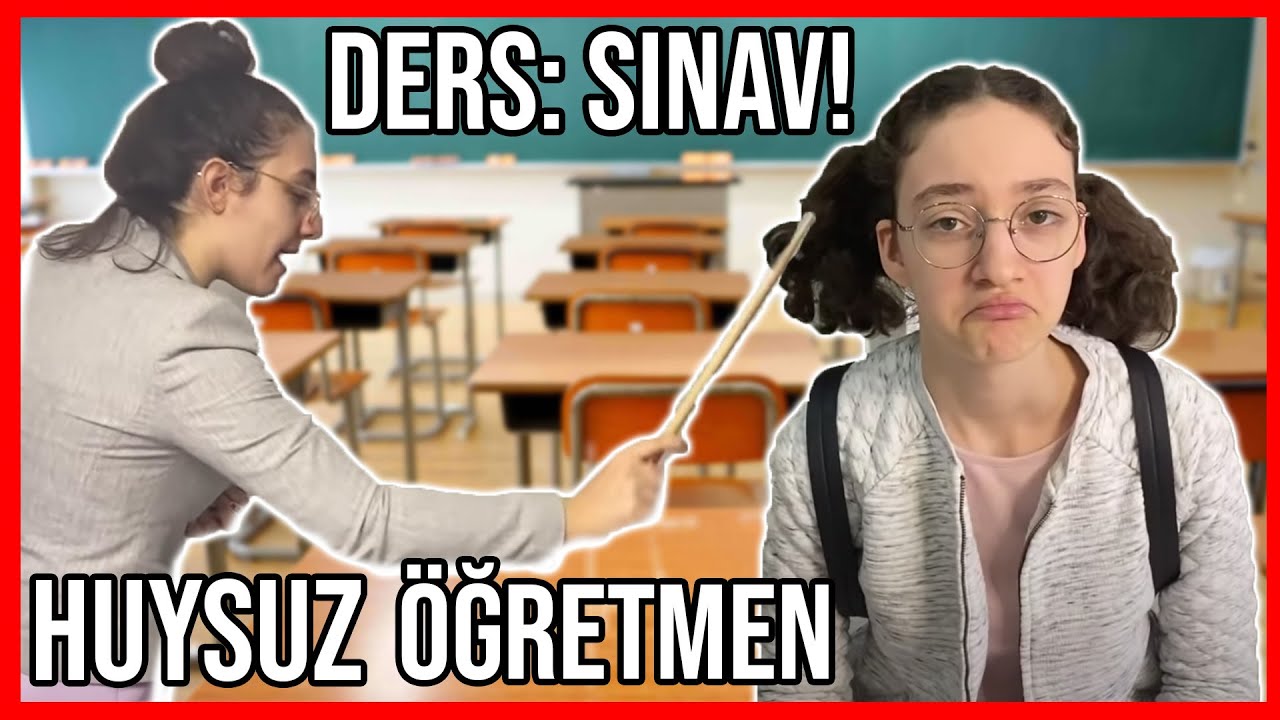 HUYSUZ ÖĞRETMEN SİNİRLENDİ! **HAKSIZLIK YAPIYOR** (SINAV GÜNÜ) Dobişko Tv