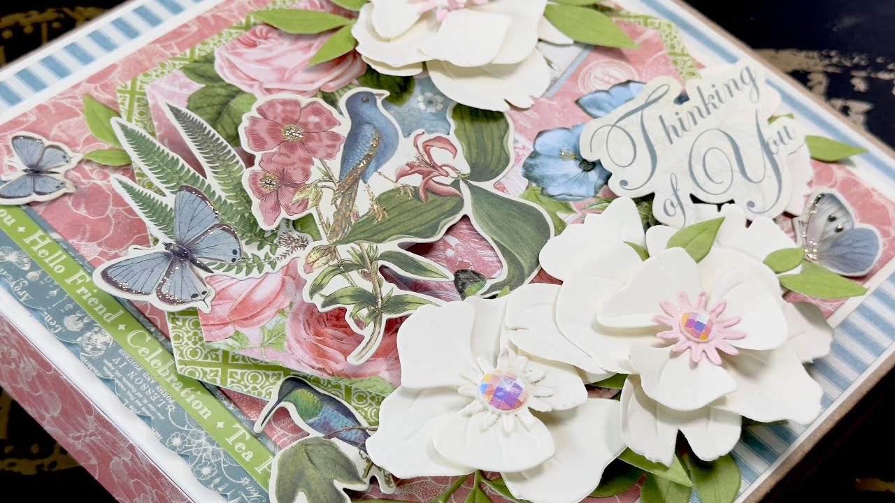 Graphic 45 Botanical Tea Album 