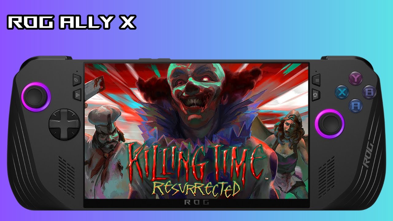 Asus Rog Ally X : Killing Time: Resurrected Gameplay