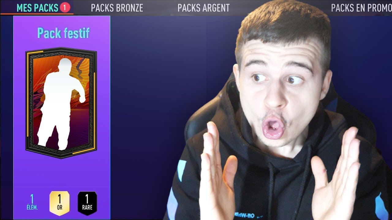 J'OUVRE MON PACK FESTIF!! (CHEATÉ?) - FIFA 21