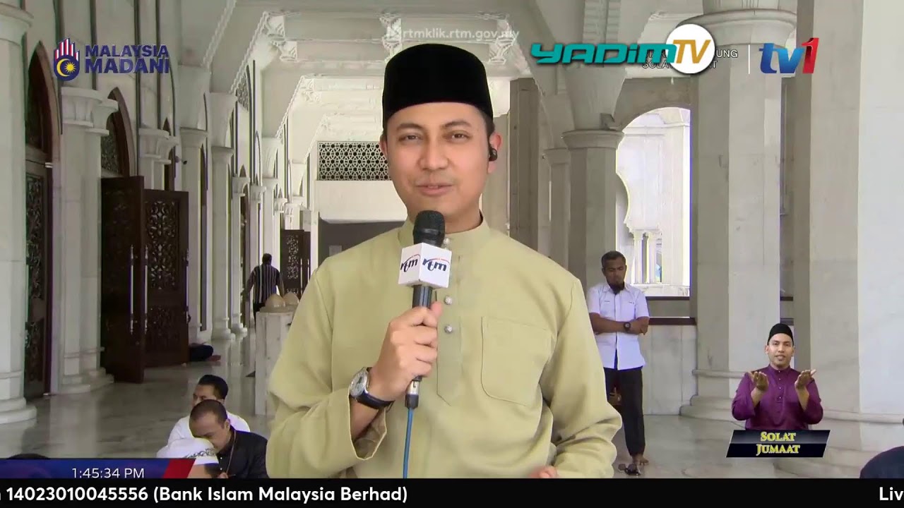 SIARAN LANGSUNG SOLAT FARDHU JUMAAT