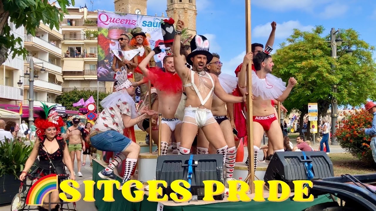 Sitges Pride 2025 🌈 | Barcelona Gay Parade 🇪🇸 Desfile del Orgullo LGBT+ Vlog
