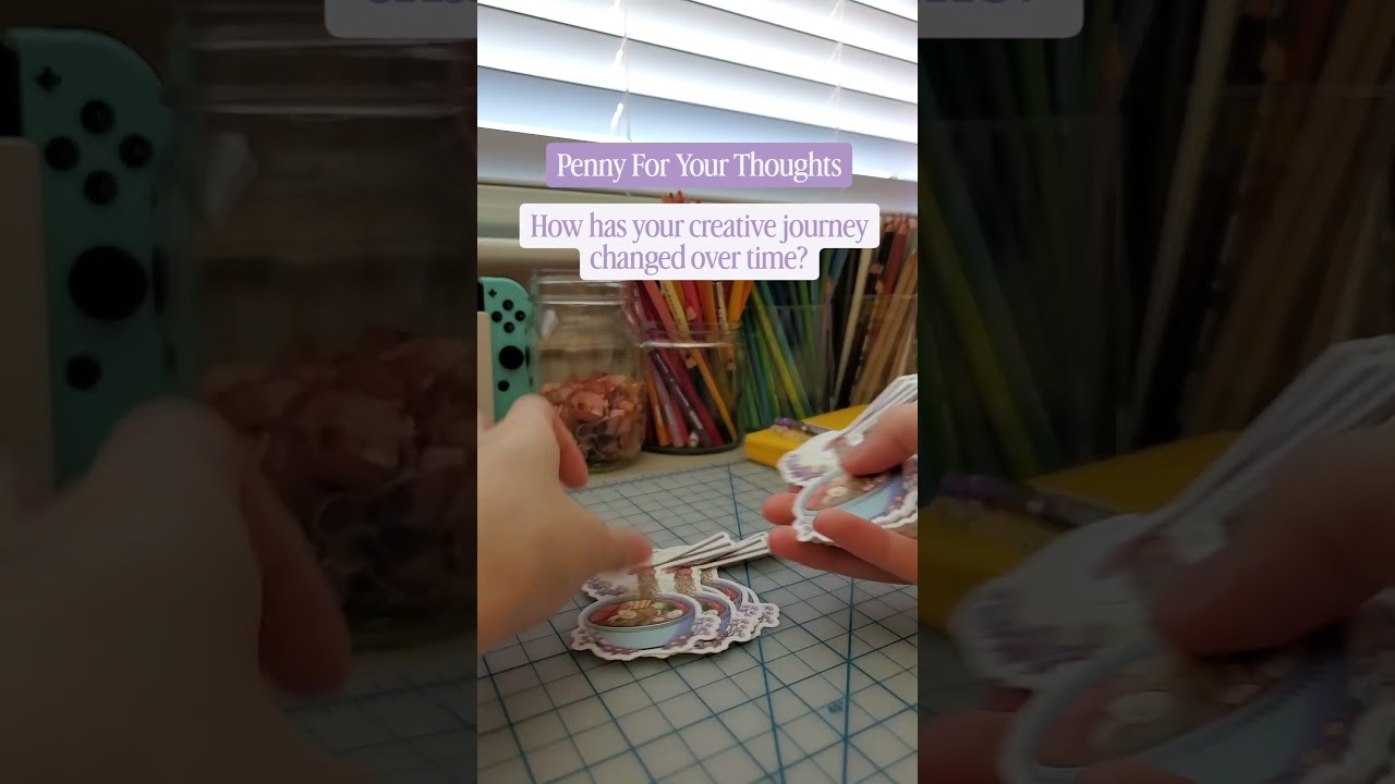 How has your creative journey changed over time? #artistthoughts #gentlecreativity #cozyartist