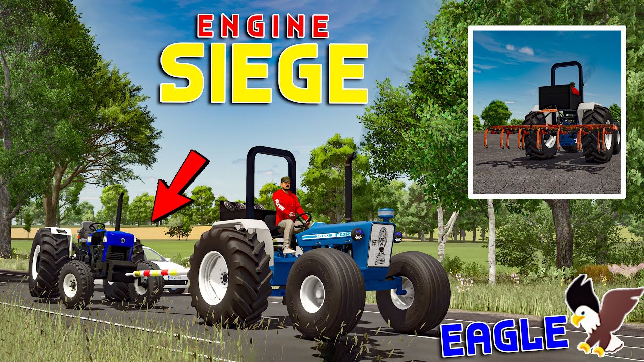 Ho Gaya O He Km 😭EAGLE 🦅 ENGINE SIEZE🐊 | FS25 | Spanker Farming